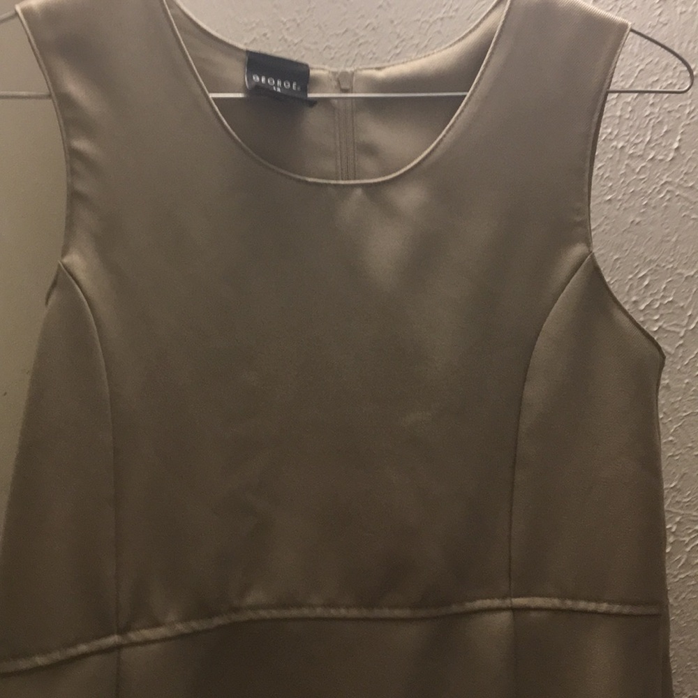 Kaki private school dress